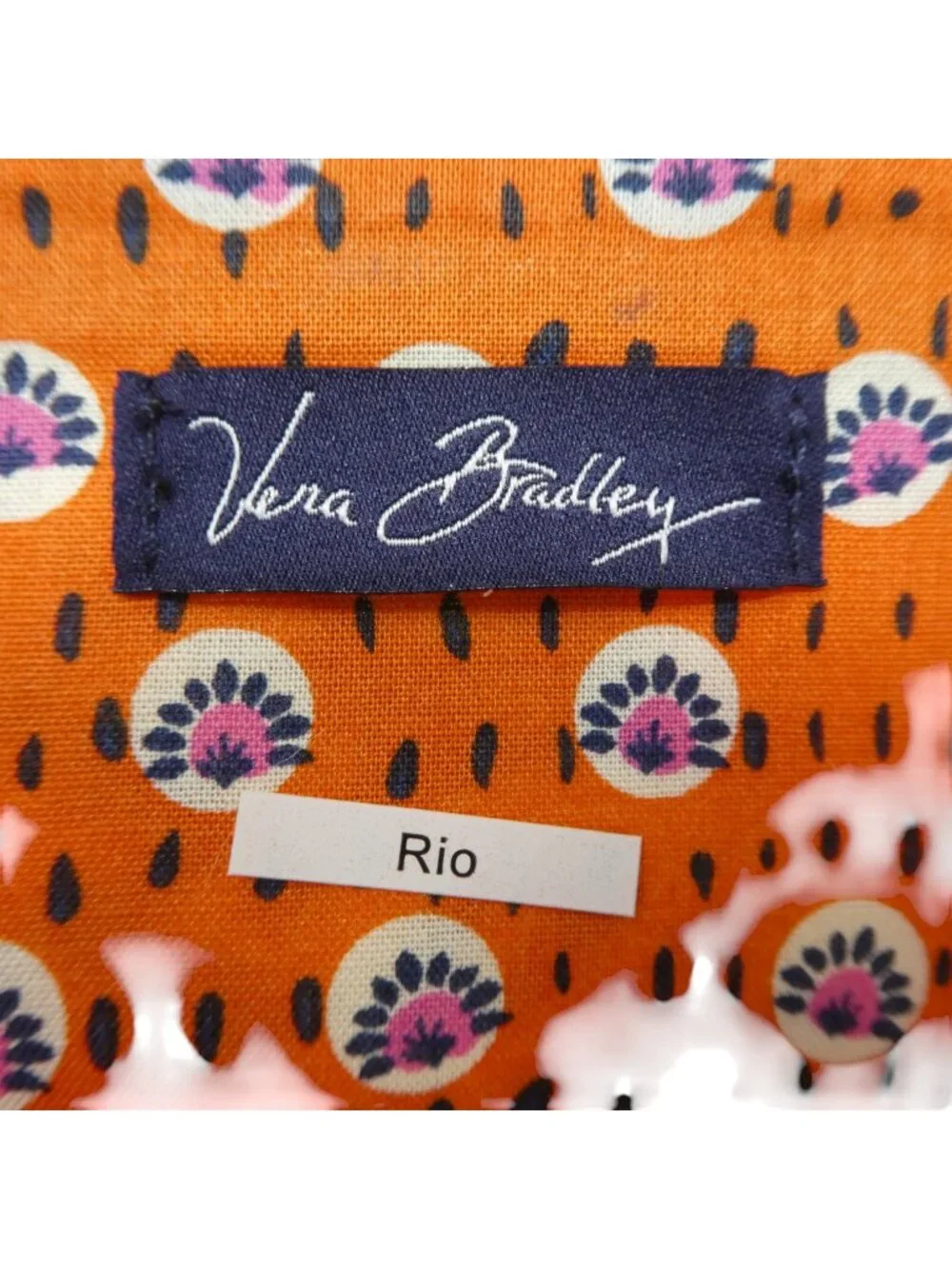 Vera Bradley Rio Hard Eyeglasses Sunglasses Case Floral Fabric